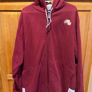 Nike Air Zip Up Hoodie Sweatshirt. Men's XXL. Gently Worn